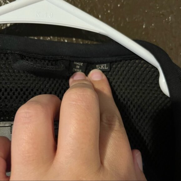 Black Joe Rocket Zip Up Armored Motorcycle Jacket, Size 5XL - Picture 5 of 14